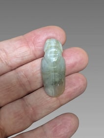 Pre-Columbian Jade Avian Pendant Costa Rica