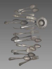 Antique and Vintage Silverware Assortment