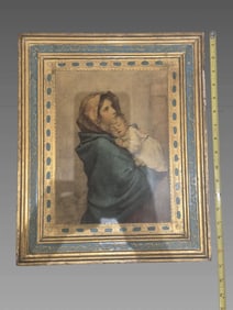 Madonna and Child Argentia Oil on Board
