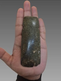 Pre-Columbian Jade Stone Celt Axe