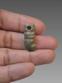 Pre-Columbian Jade Carved Pendant