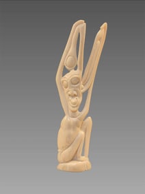 Mid Century Maori Carving