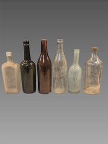 Antique Shipwreck Glass Bottles