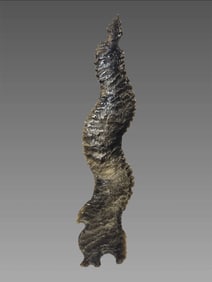 Pre-Columbian Obsidian Mayan Eccentric