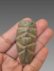 Pre-Columbian Maya Camahuil Figurine Stone Deity