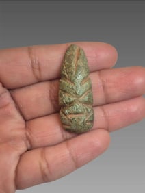 Precolumbian Mezcala Jade Stone Figure