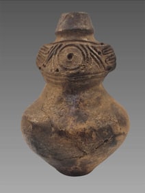 Pre-Columbian Taino Ceramic Potiza Jug