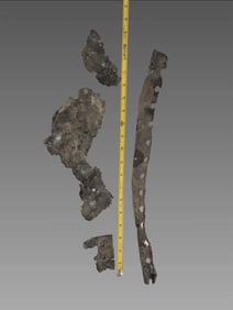 Nautical Salvage Metal Remnants