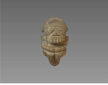 Pre-Columbian Taíno Stone Anthropomorphic Figure