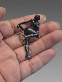 Antique Erotic Bronze Nude Woman Figurine, Art Deco Erotica