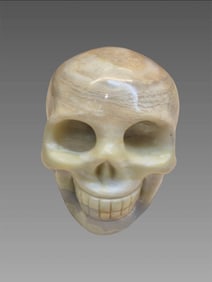 Skull Crystal Stone Carving