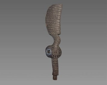 Antique Maori Dance Paddle, Wood Carved