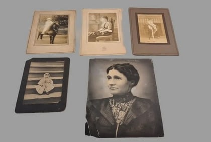 Antique Photographs Of Family Portaits