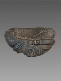 Pre-Columbian Ceremonial Zemi Skull, Taino