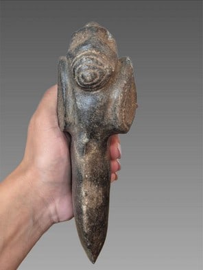 Pre-Columbian Taino Ceremonial Zemi Stone (1 of 8)