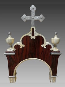 Antique 19th Century Architectural Salvage Church Alter