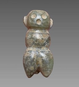Ancient Jade Figure Pendant