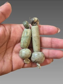Pre-Columbian Mayan Jade Assemblage