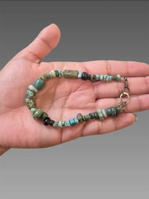Pre-Columbian Assorted Mayan Jade Bead