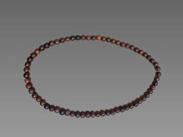 Exotic Hardwood Beaded Necklace Central America