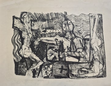 Vintage Signed Art Havanna Cuba