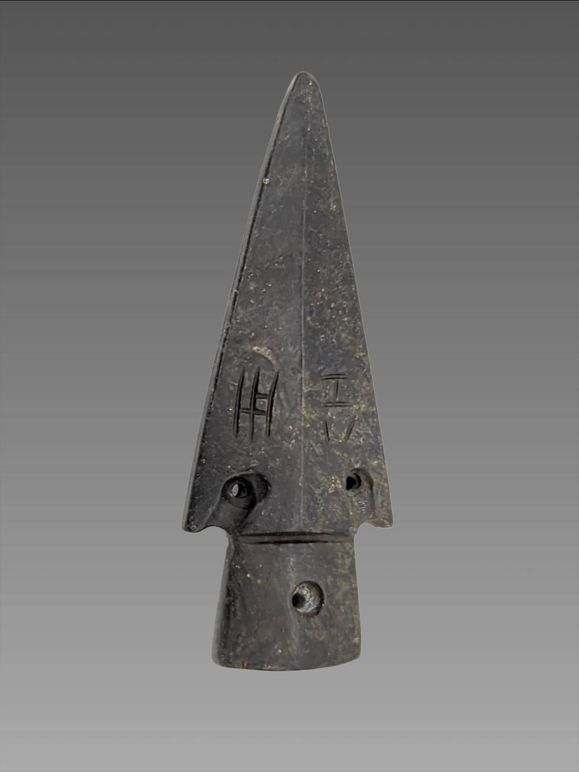 Ancient Hongshan Culture Meterorite Arrow (1 of 3)