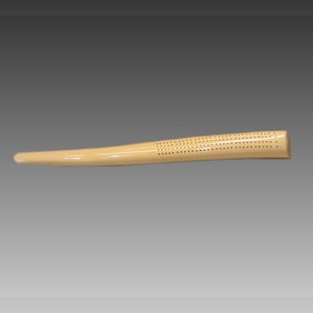 Antique Inuit Cribbage Board Walrus Tusk