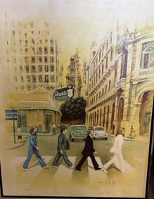Beatles Abbey Road - Original Artwork and Signed