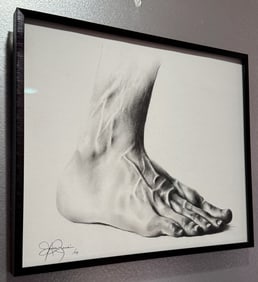 The Foot by Hugo Rene - Signed Original Artwork