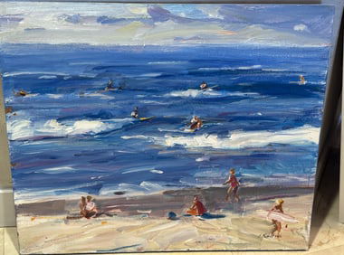 Therapy I by Igor Korotash - 39.5 x 47.5 in - Original Acrylic on Canvas