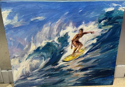 As good as it gets by Igor Korotash - 39.5 x 47.5 in - Original Acrylic on Canvas