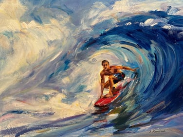 As good as it gets by Igor Korotash - 39.5 x 47.5 in - Original Acrylic on Canvas