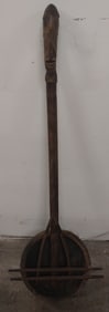 Antique Wooden Ceremonial Spoon - Hand Carved