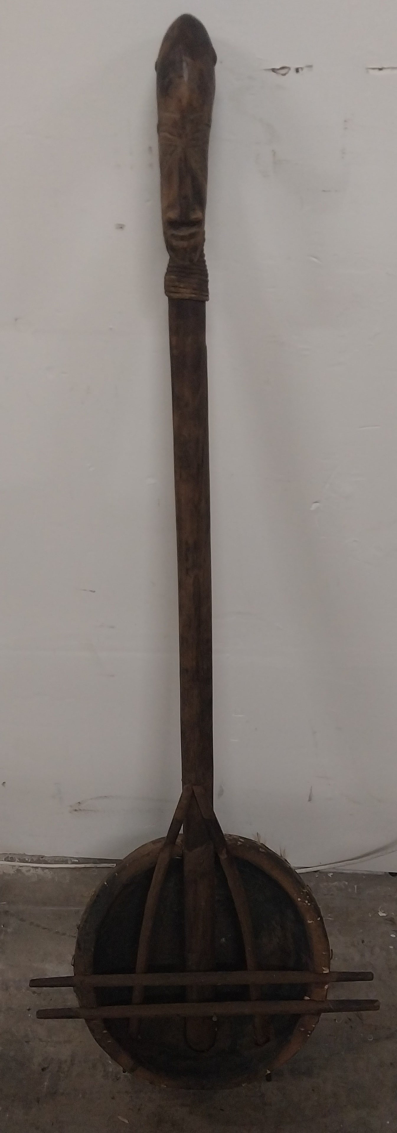 Antique Wooden Ceremonial Spoon - Hand Carved (1 of 4)