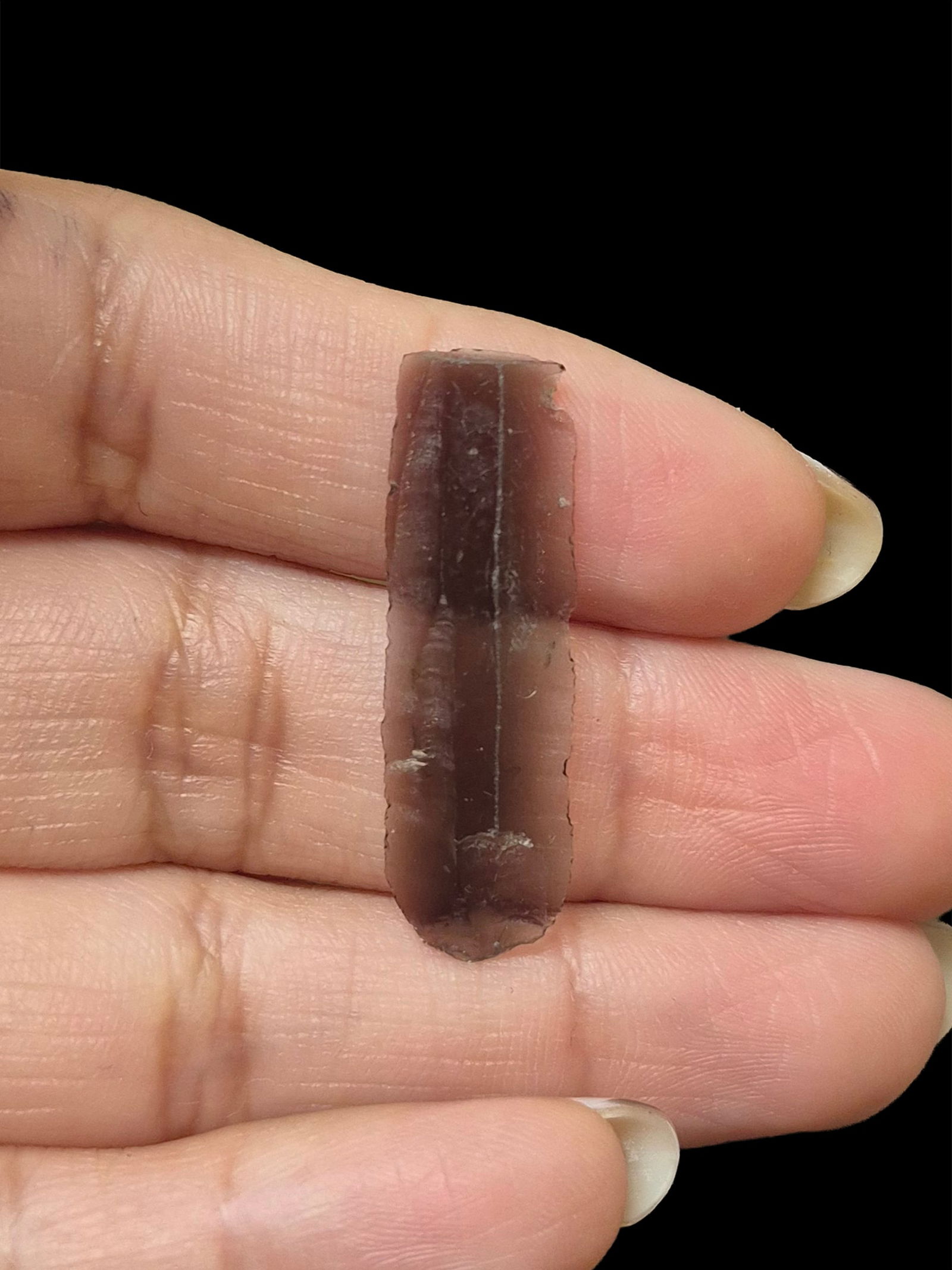 Pre-Columbian Mayan Obsidian Blade (1 of 5)