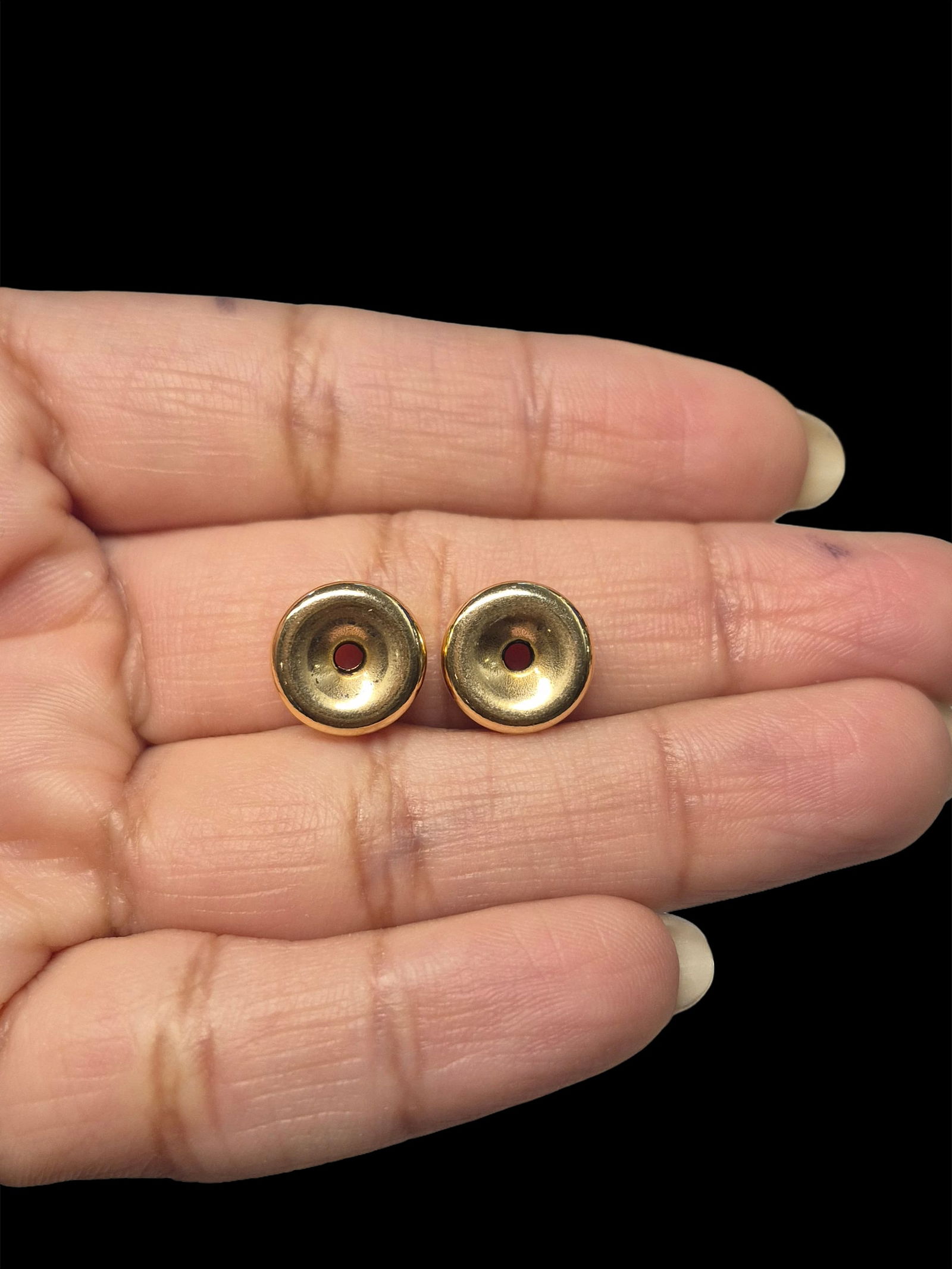 Gold Spacer Beads: 5/8"x1/4" Gold Spacer Beads, 14-karat, 2.0g