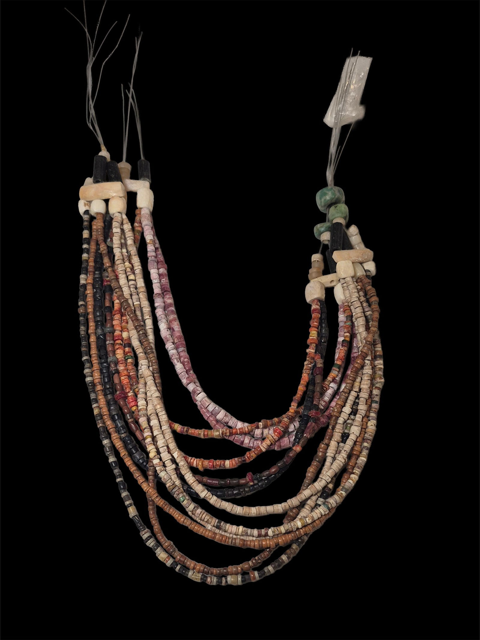 Pre-Columbian Tairona Multi Strand Beaded Necklace (1 of 3)