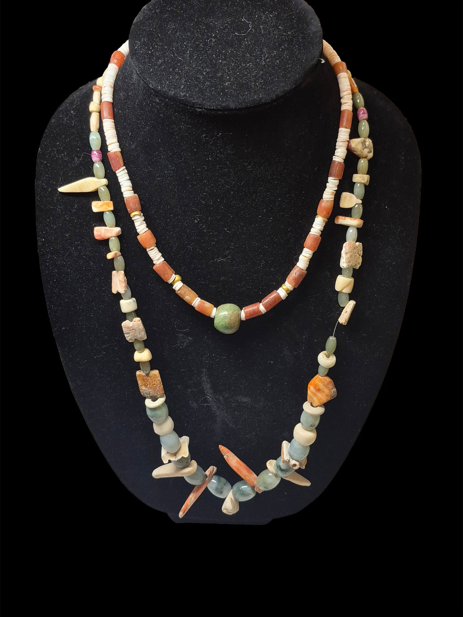 Pre-Columbian Tairona Beaded Necklace Set (1 of 3)