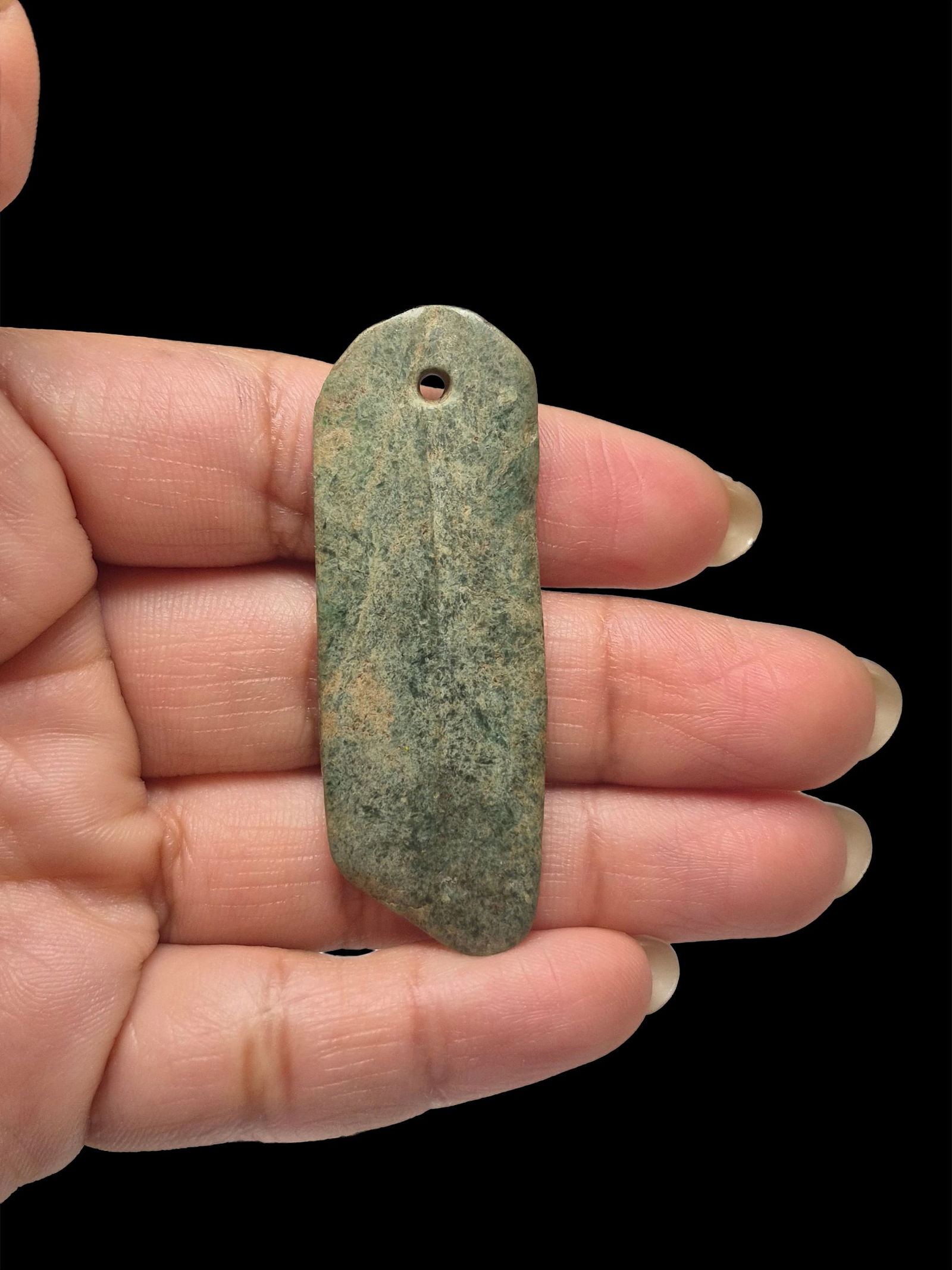 Pre-Columbian Mayan Jade Pendant (1 of 5)