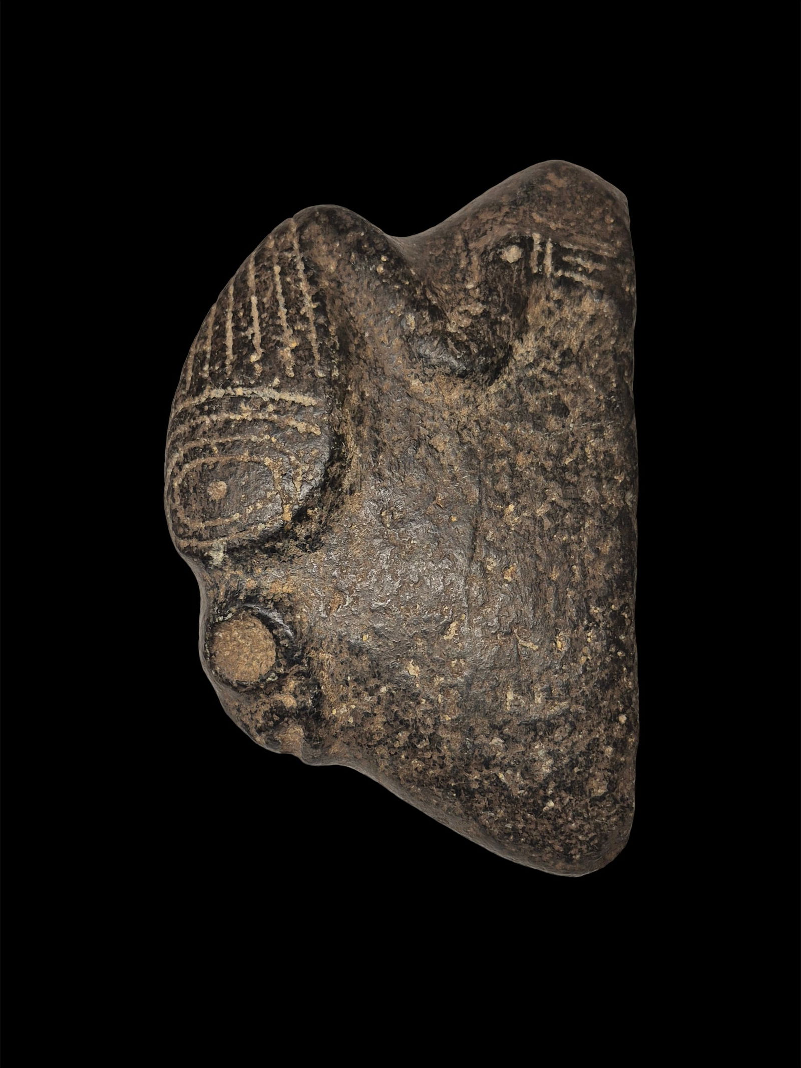 Pre-Columbian Taino Culture Carved Zemi Figure (1 of 3)