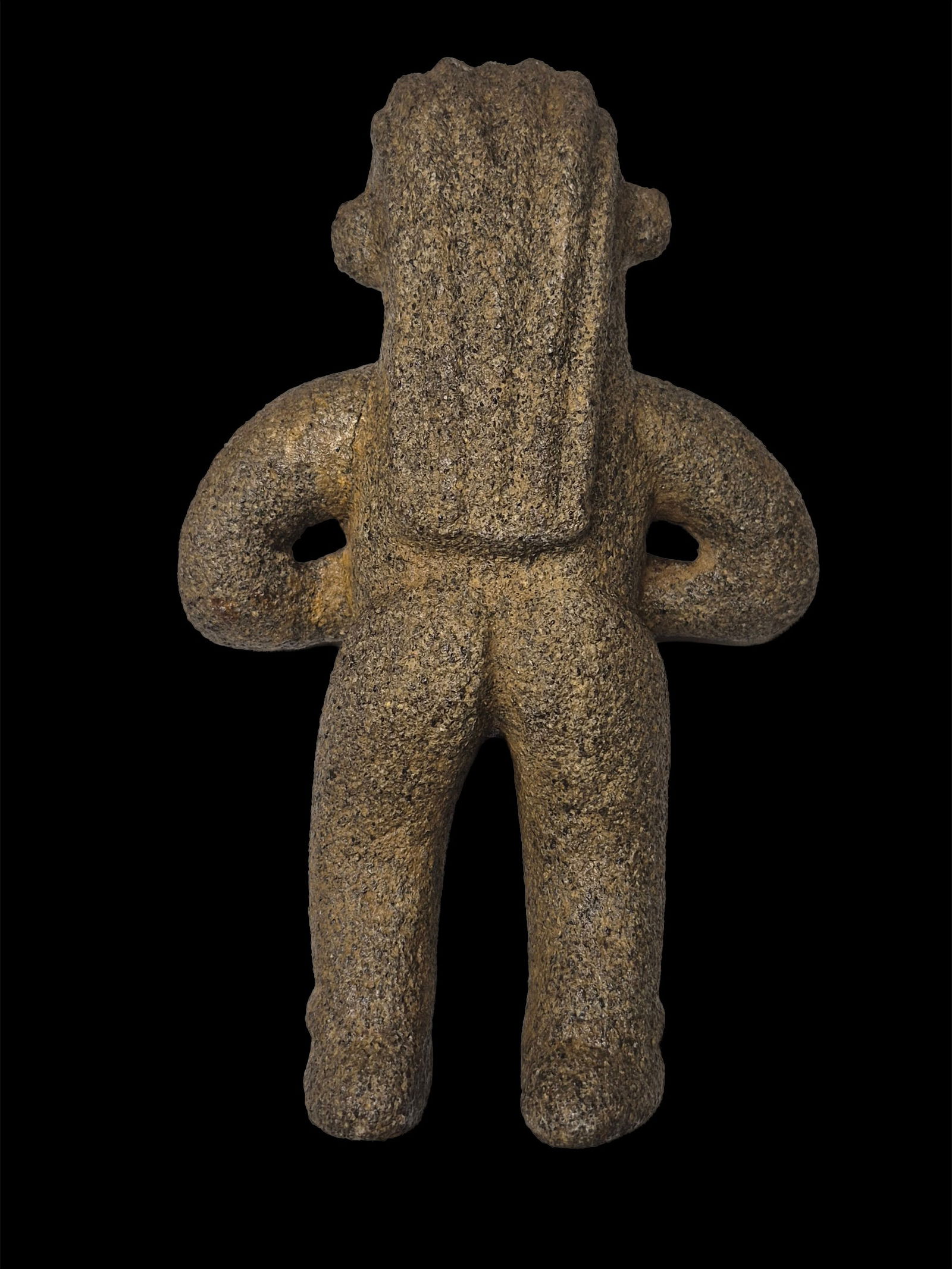 Pre-Columbian Fertility Stone Figure, Diquis Culture (1 of 3)