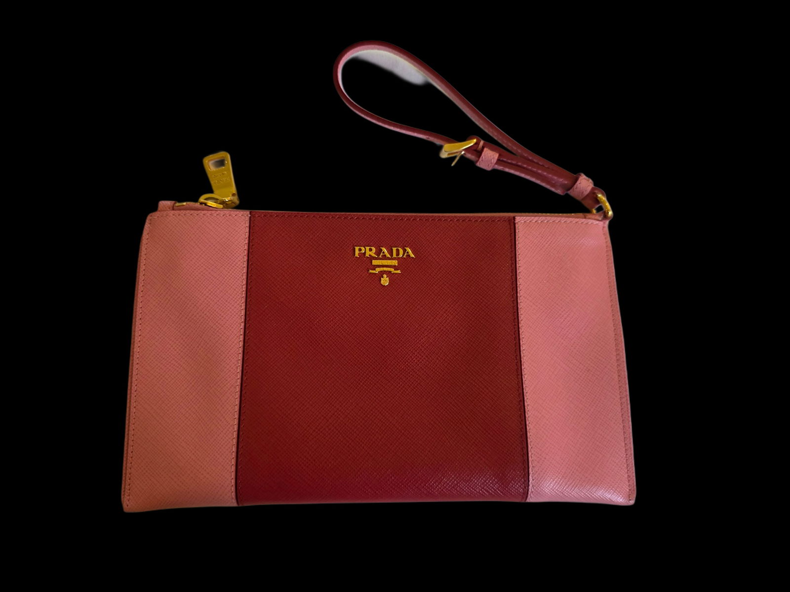 PRADA Saffiano Colour Wristlet Clutch, Brand New with Control Card (1 of 3)