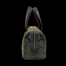 Louis Vuitton Josephine Handbag in Green Monogram Mini Lin Canvas: 13.75" x 9.25" Louis Vuitton Josephine Handbag in Green Monogram Mini Lin Canvas, Used Condition, 100% Authentic