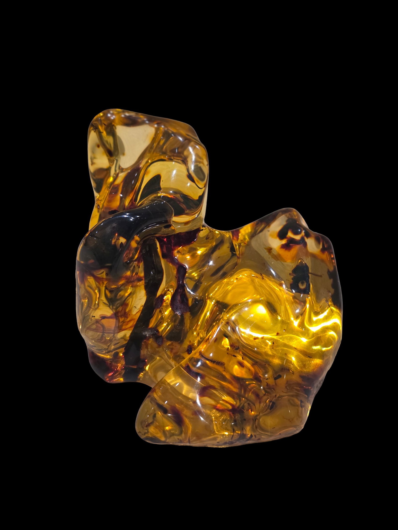 Natural Amber Sculpture Andes Mountains (1 of 8)
