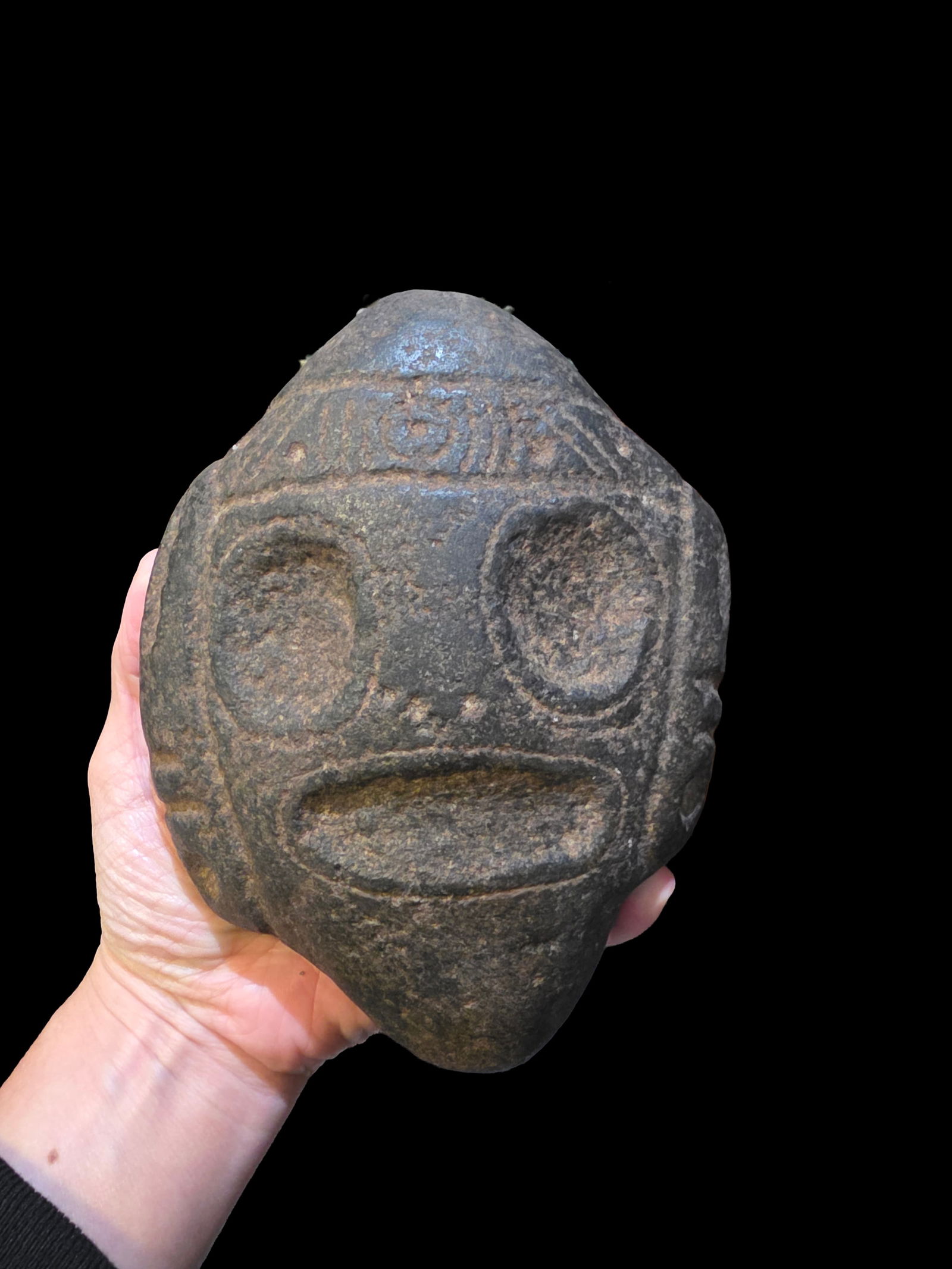 Pre-Columbian Tanio Ancesteral Ceremonial Stone Carving (1 of 5)