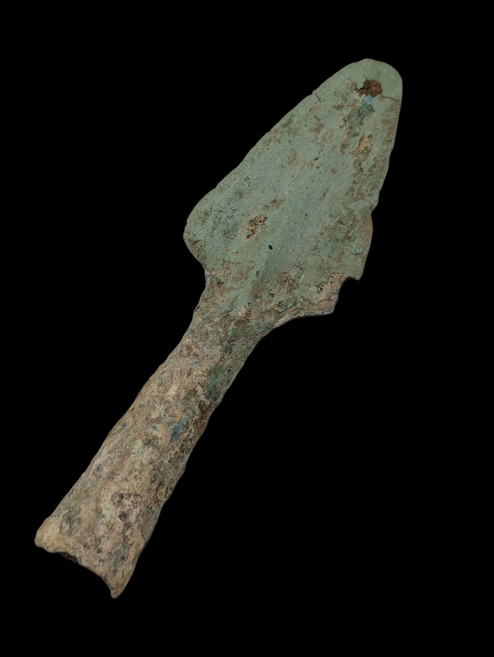 Ancient Bronze Spearhead, Dong Son Culture (1 of 2)