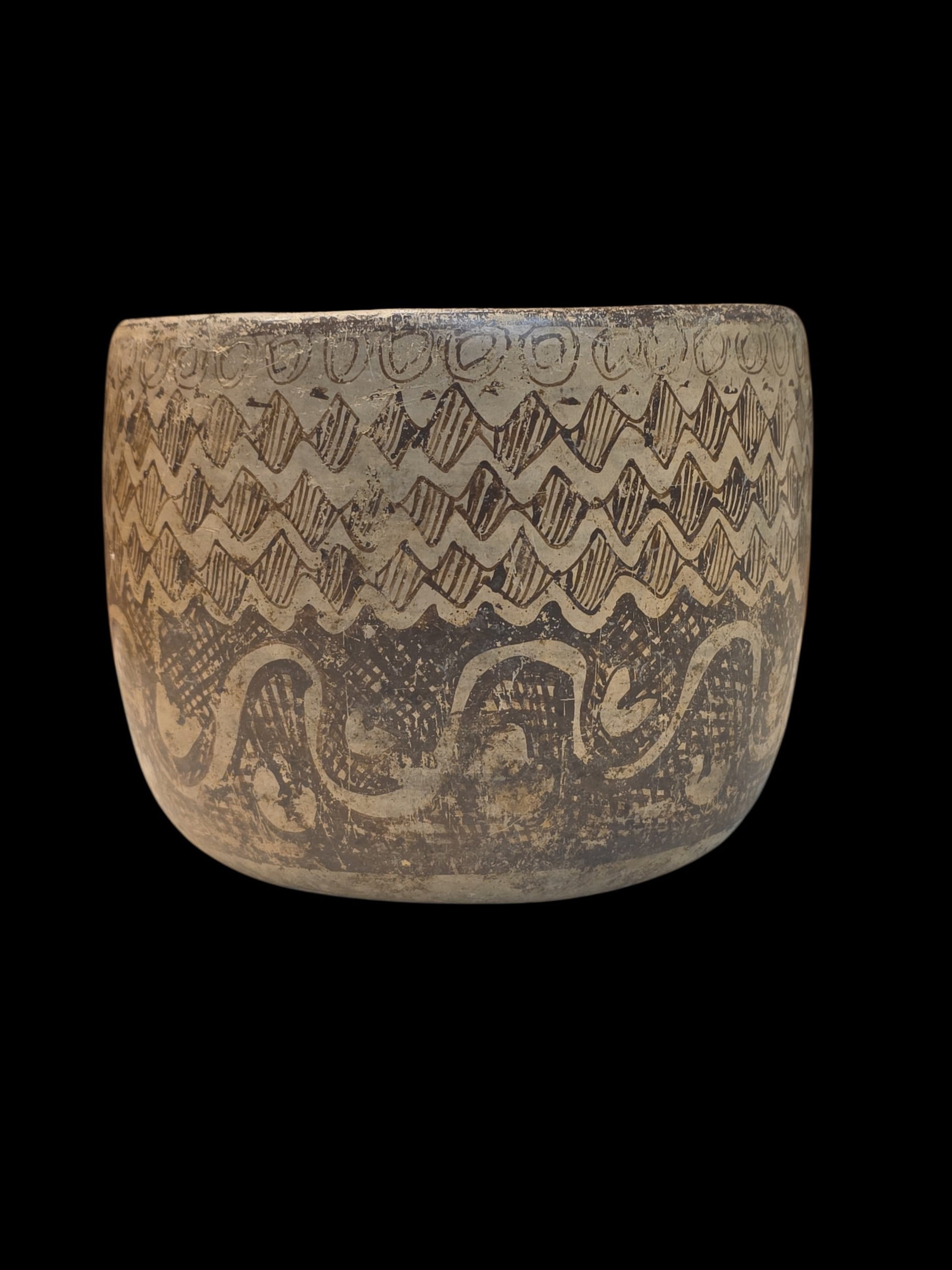 Pre-Columbian Serpent Vessel, Nayarit (1 of 5)