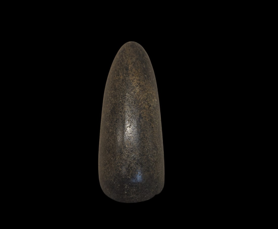 Pre-Columbian Jade Hand Held Axe, Mayan (1 of 3)