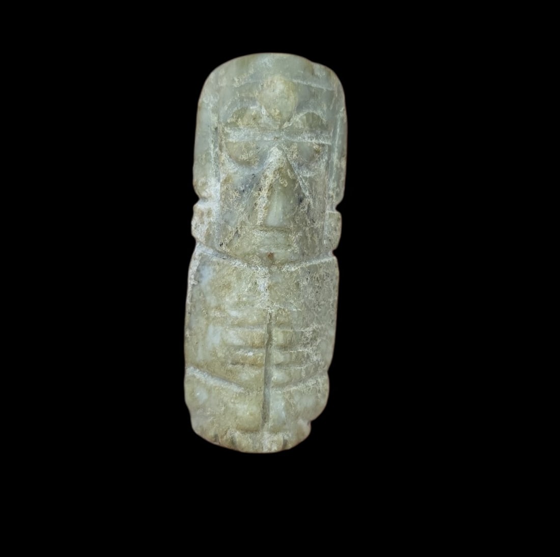 Pre-Columbian Mixtec Penate Jade Pendant (1 of 4)