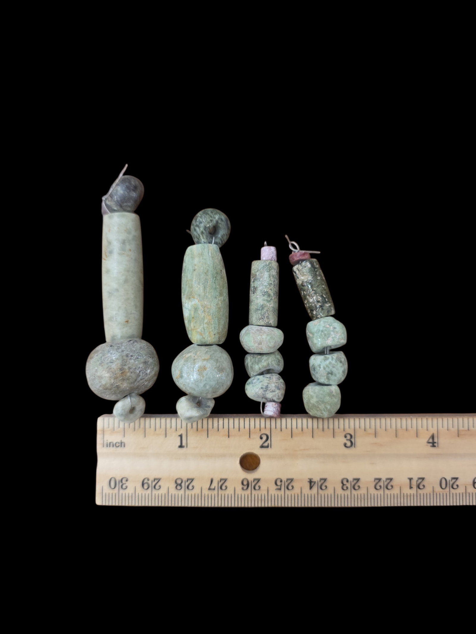 Pre-Columbian Mayan Jade Assemblage (1 of 2)